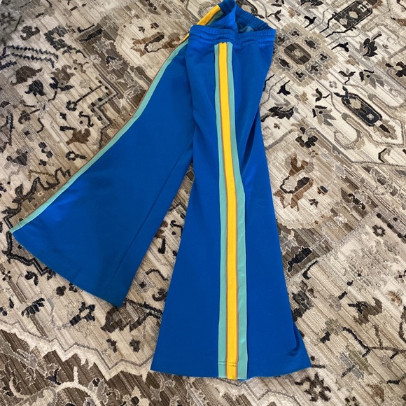 Free People Bell Bottom Track Pants - Picture 2 of 3